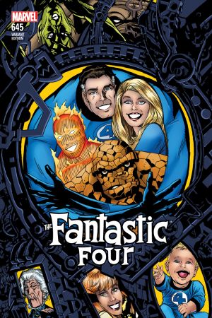 Fantastic Four (2014) #645 (Golden Connecting Variant)