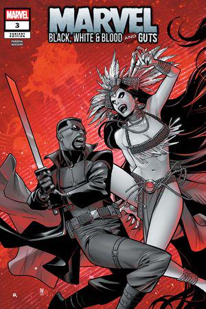 Marvel: Black, White & Blood and Guts (2025) #3 (Variant) | Comic