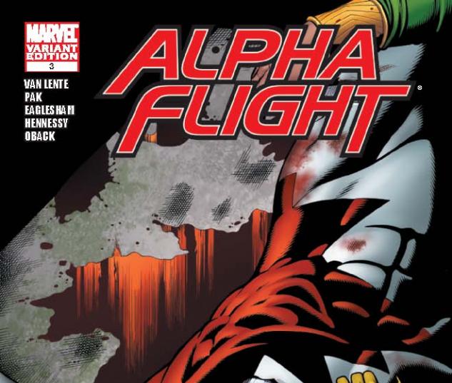 Alpha Flight (2011) #3, Eaglesham Variant