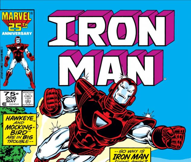 Iron Man (1968) #206 Cover