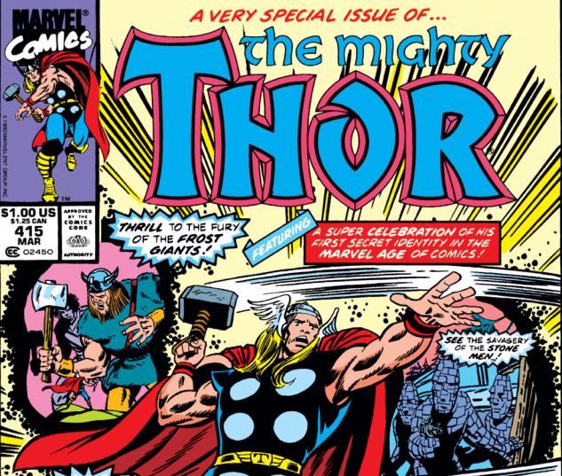 Thor (1966) #415 Cover