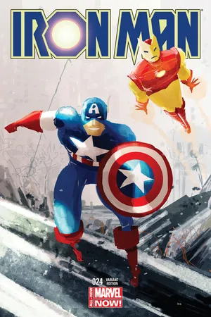 Iron Man (2012) #24 (Campion Captain America Team Variant)