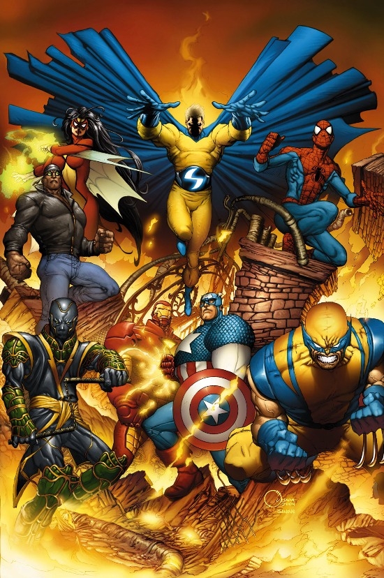 New Avengers (2004) #1 (JOE QUESADA VARIANT)