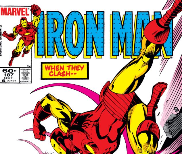 Iron Man (1968) #187 Cover