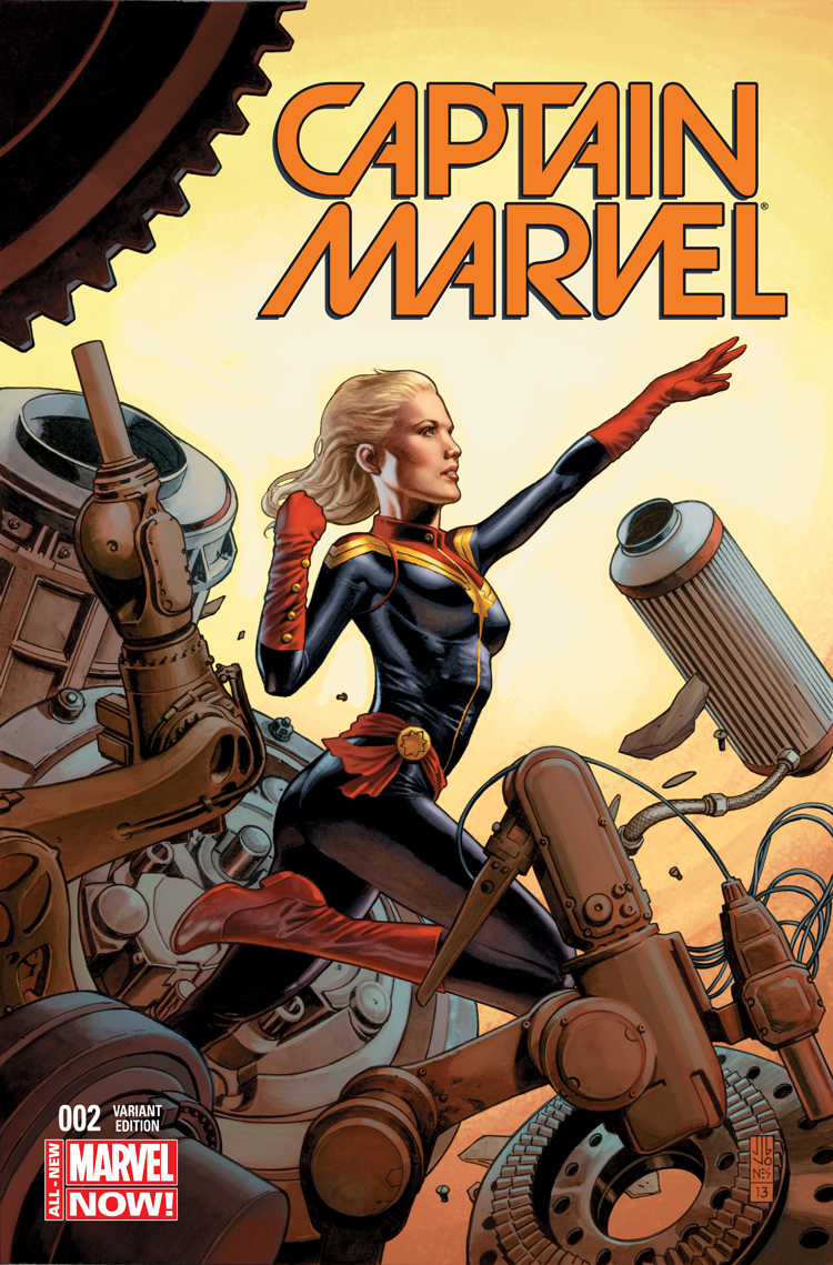 Captain Marvel (2014) #2 (Jones Variant)