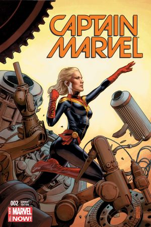 Captain Marvel #2  (Jones Variant)