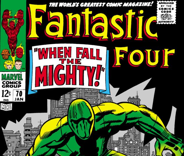 Fantastic Four (1961) #70 Cover