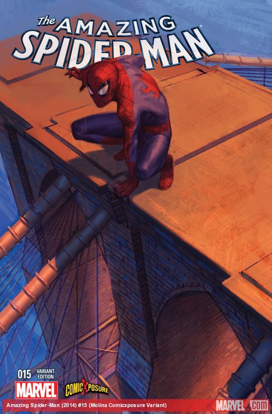 The Amazing Spider-Man (2014) #15 (Molina Comicxposure Variant)