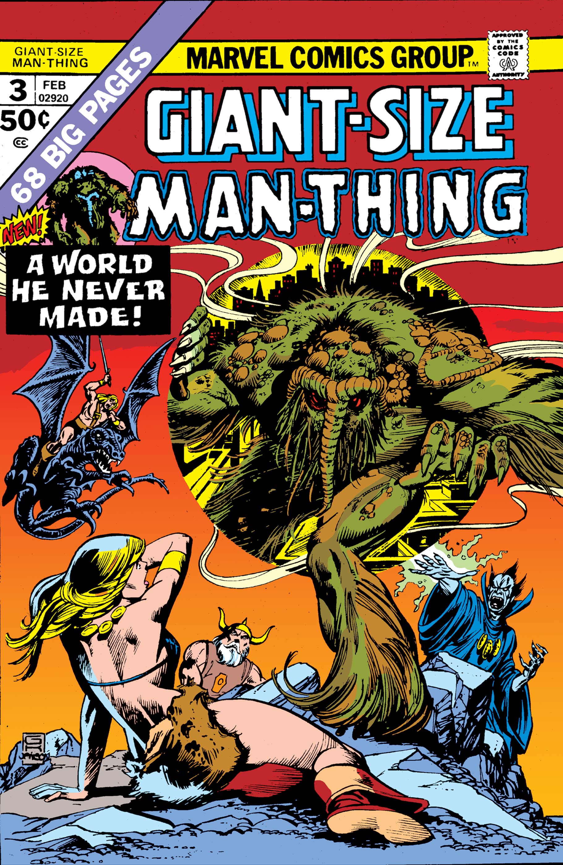 Giant-Size Man-Thing (1974) #3