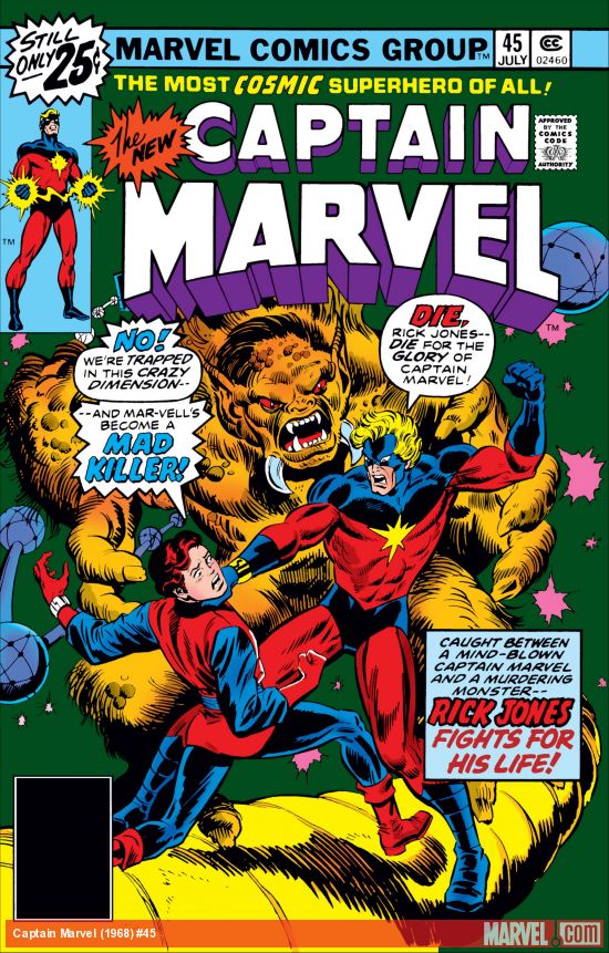 Captain Marvel (1968) #45