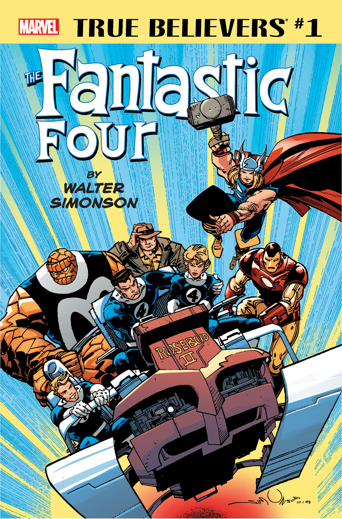 True Believers: Fantastic Four by Walter Simonson (2018) #1