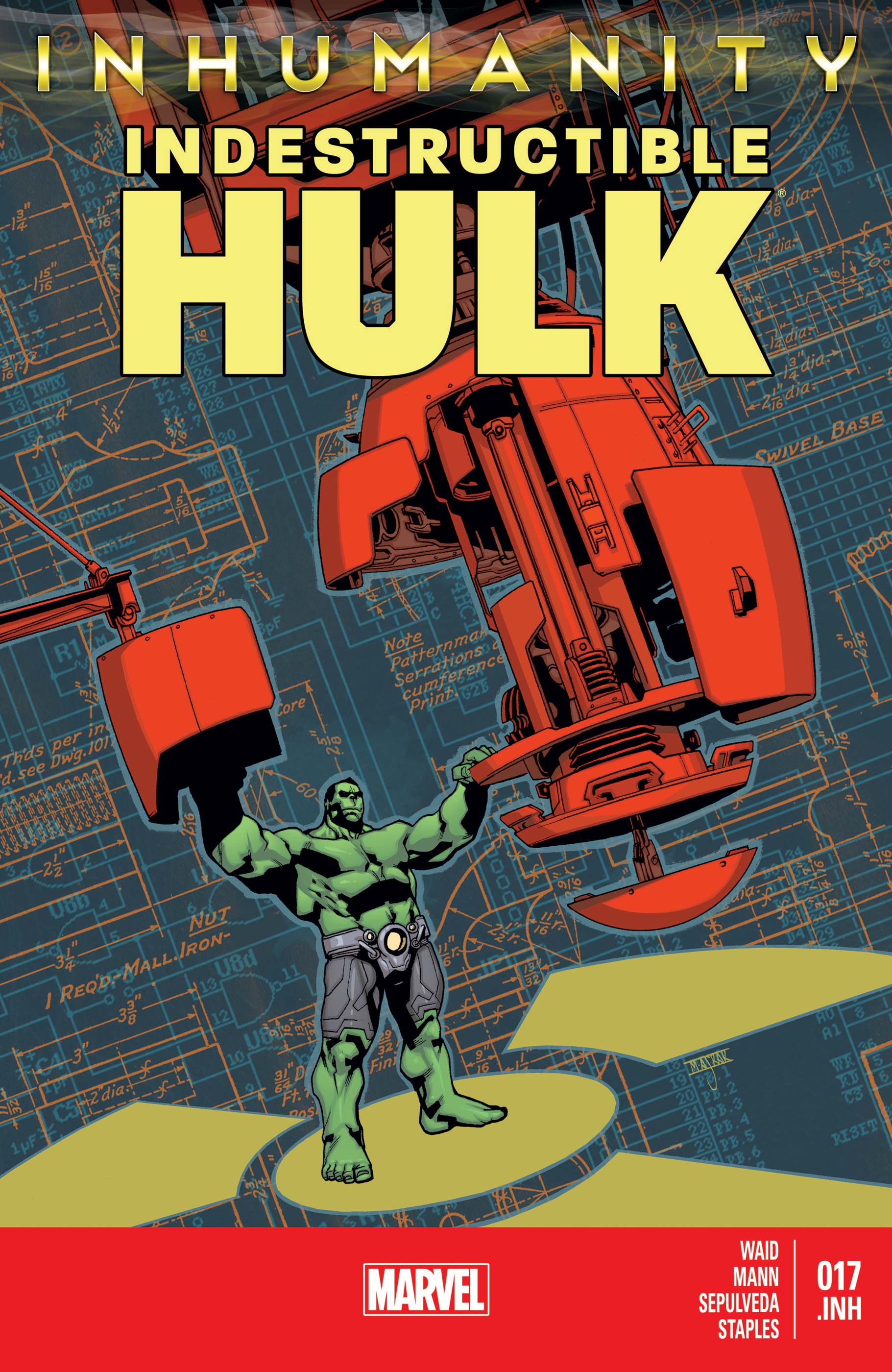 Indestructible Hulk (2012) #17