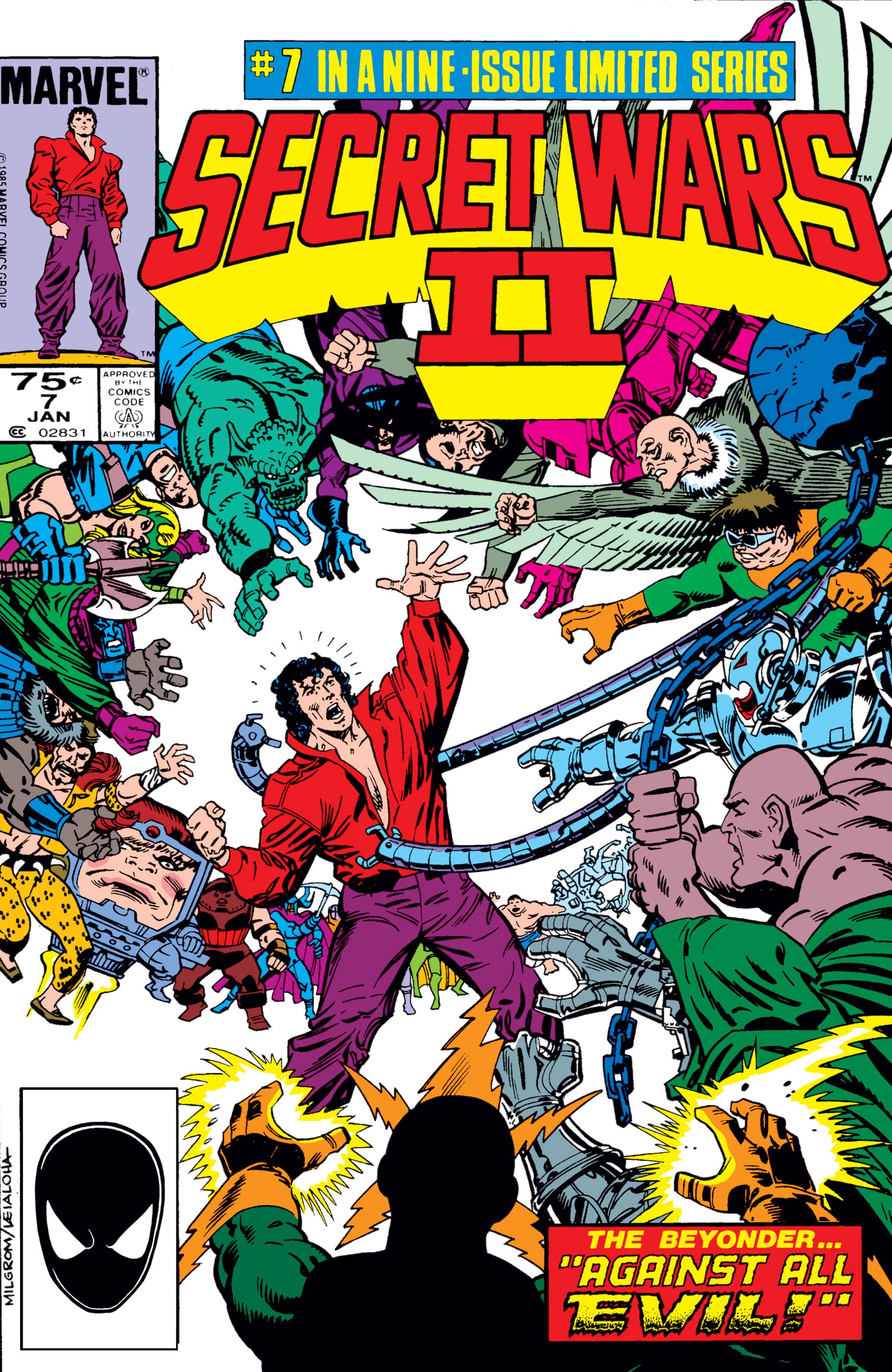 Secret Wars II 1985 7 Comic Issues Marvel Secret Wars II 1985 7 Comic Issues Marvel