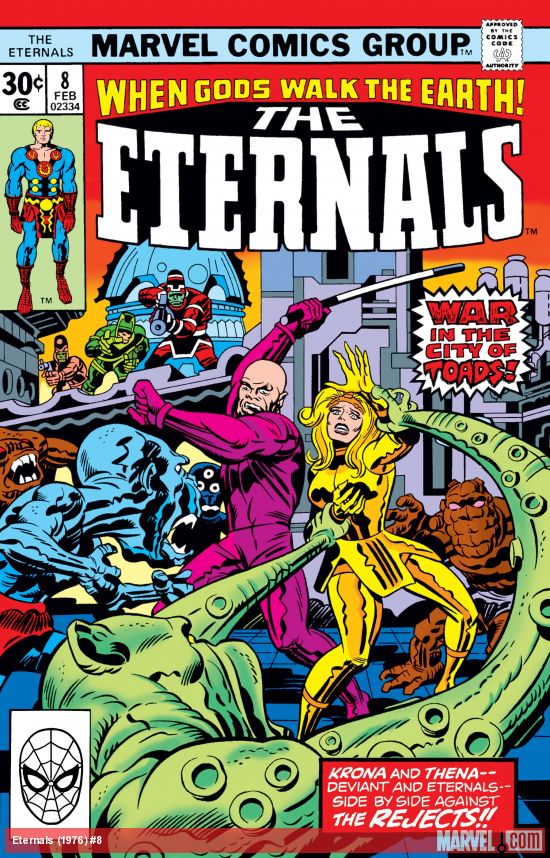 Eternals (1976) #8