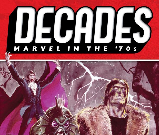 cover from DECADES: MARVEL IN THE '70S - LEGION OF MONSTERS TPB (2019) #1