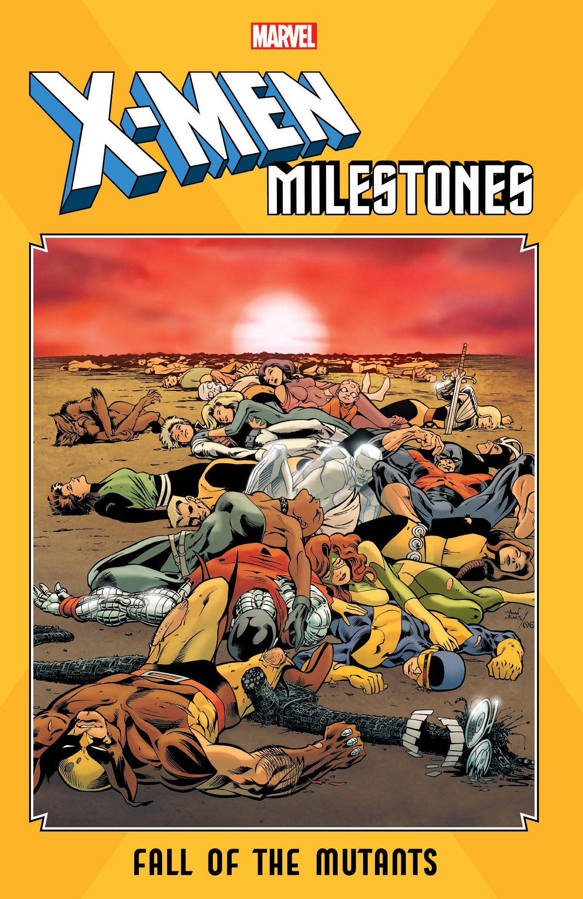 X-Men Milestones: Fall Of The Mutants (Trade Paperback)
