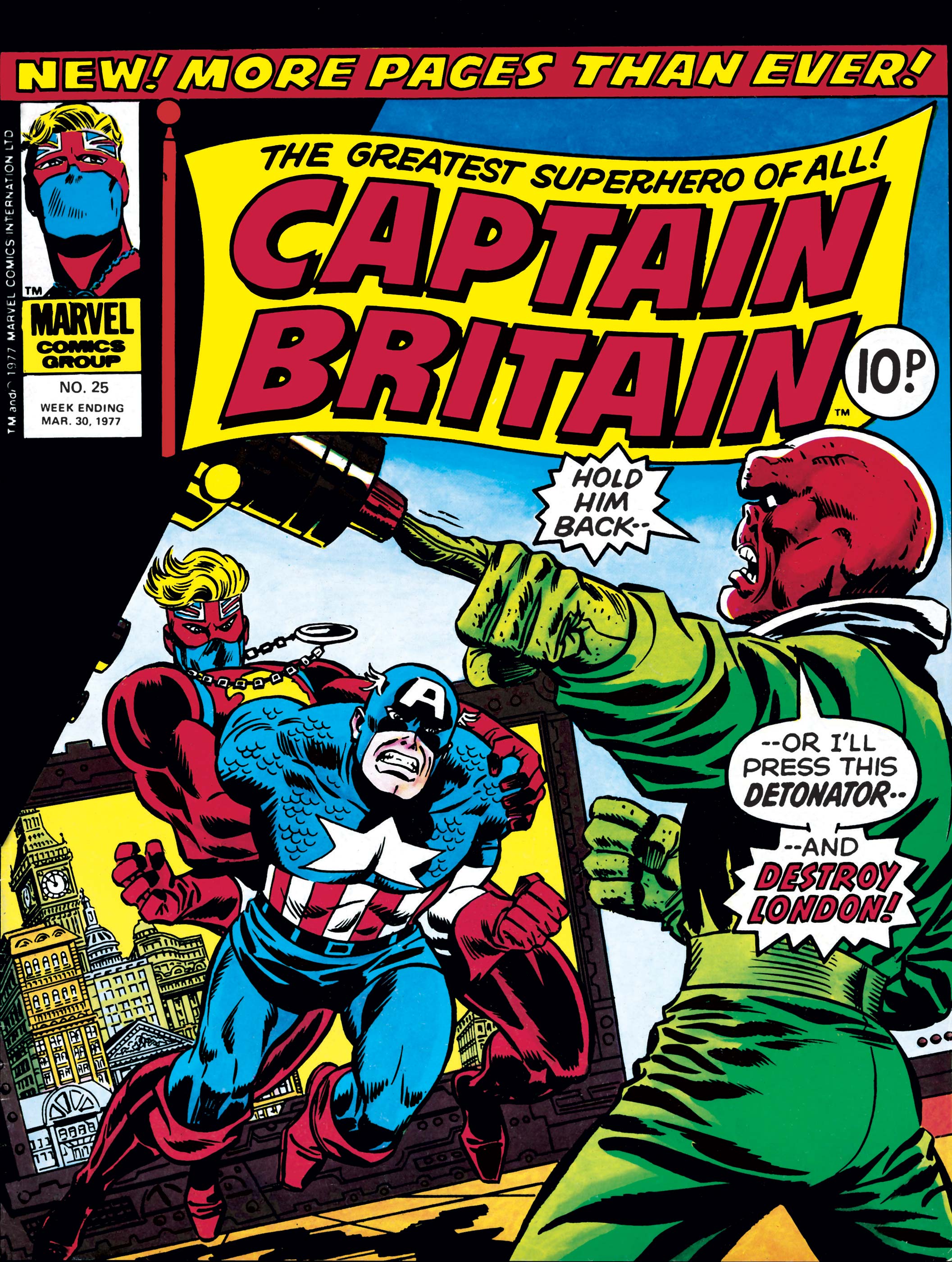 Captain Britain (1976) #25