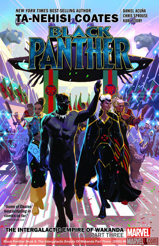 Black Panther Book 8: The Intergalactic Empire Of Wakanda Part Three  (Trade Paperback)