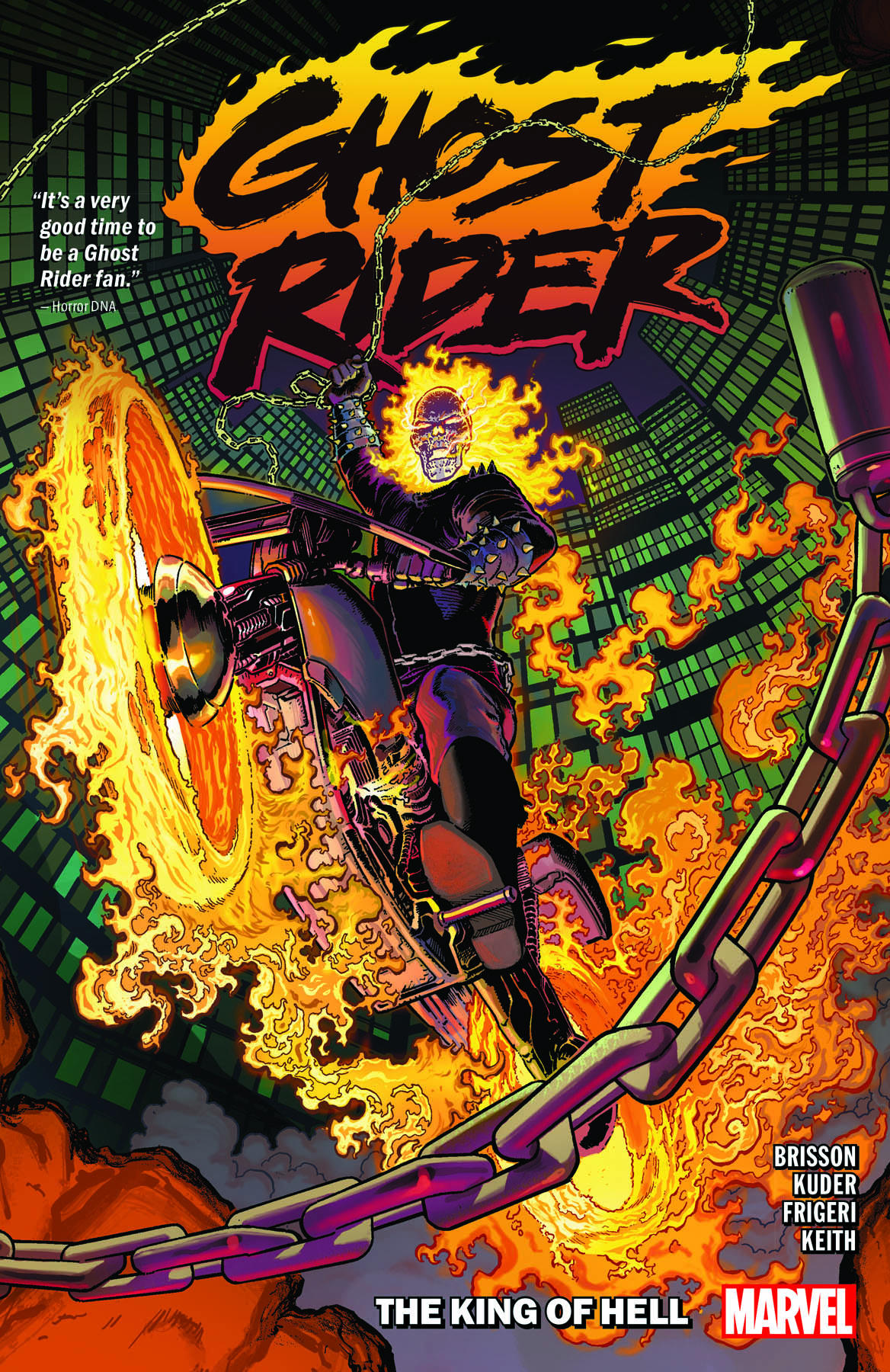 Ghost Rider Vol. 1: The King Of Hell (Trade Paperback)
