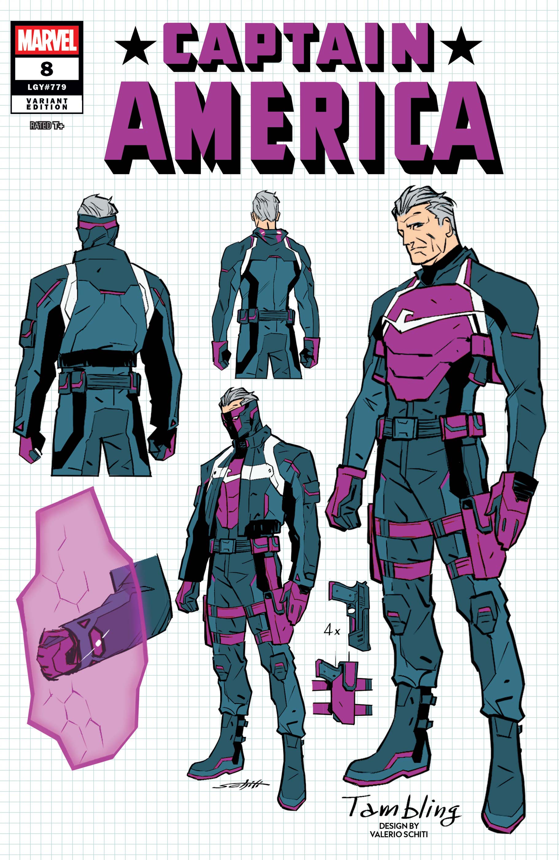 Captain America (2025) #8 (Variant) | Comic Issues | Marvel