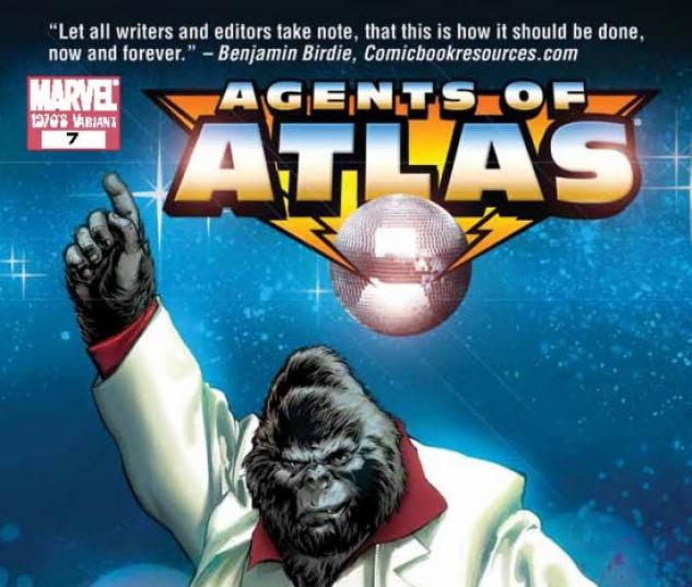 AGENTS OF ATLAS #7 (70S DECADE VARIANT)