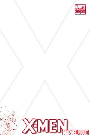 X-Men (2010) #1 (BLANK COVER VARIANT)