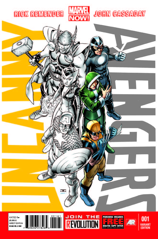 Uncanny Avengers (2012) #1 (Uncanny Variant)