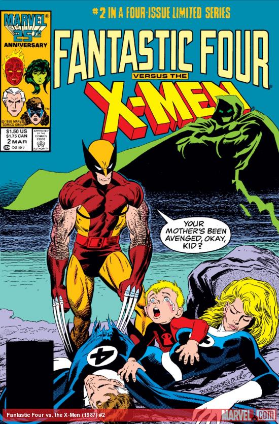 Fantastic Four Vs. X-Men (1987) #2
