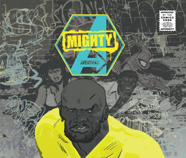 MIGHTY AVENGERS 1 LATOUR CBLDF VARIANT (INF, WITH DIGITAL CODE)