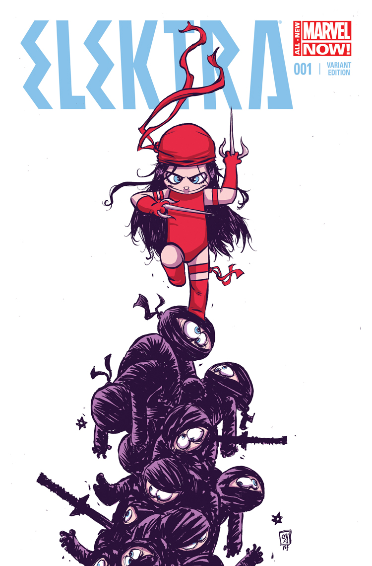 Elektra (2014) #1 (Young Variant)