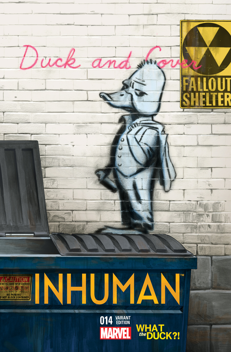 Inhuman (2014) #14 (Anonymous Wtd Variant)