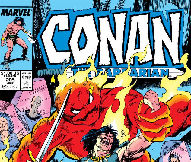 Conan the Barbarian #205
