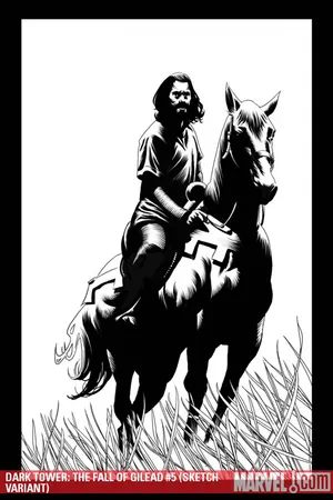 Dark Tower: The Fall of Gilead (2009) #5 (SKETCH VARIANT)