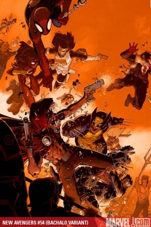 New Avengers (2004) #54 (BACHALO VARIANT)