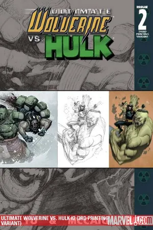 Ultimate Wolverine Vs. Hulk (2005) #2 (Variant)