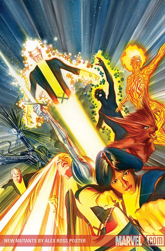 New Mutants by Alex Ross Poster (2009) #1