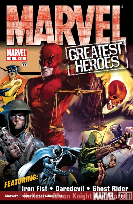 Marvel's Greatest Heroes Sampler (2008) #1
