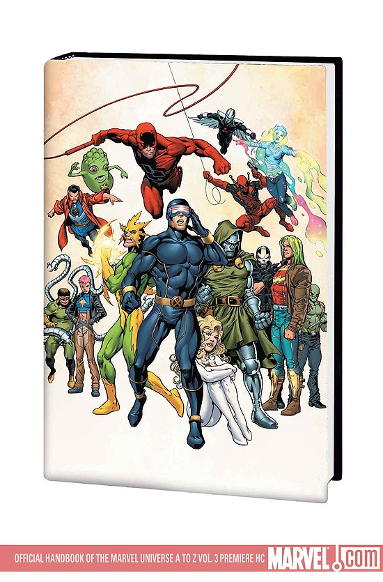 Official Handbook of the Marvel Universe a to Z Vol. 3 Premiere (Hardcover)