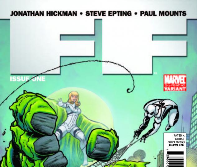 Ff (2010) #1, 2nd Printing Mcguinness Variant
