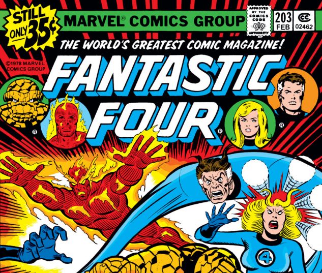 Fantastic Four (1961) #203 Cover
