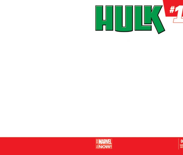 HULK 1 BLANK COVER VARIANT (ANMN, WITH DIGITAL CODE, INTERIORS ONLY)