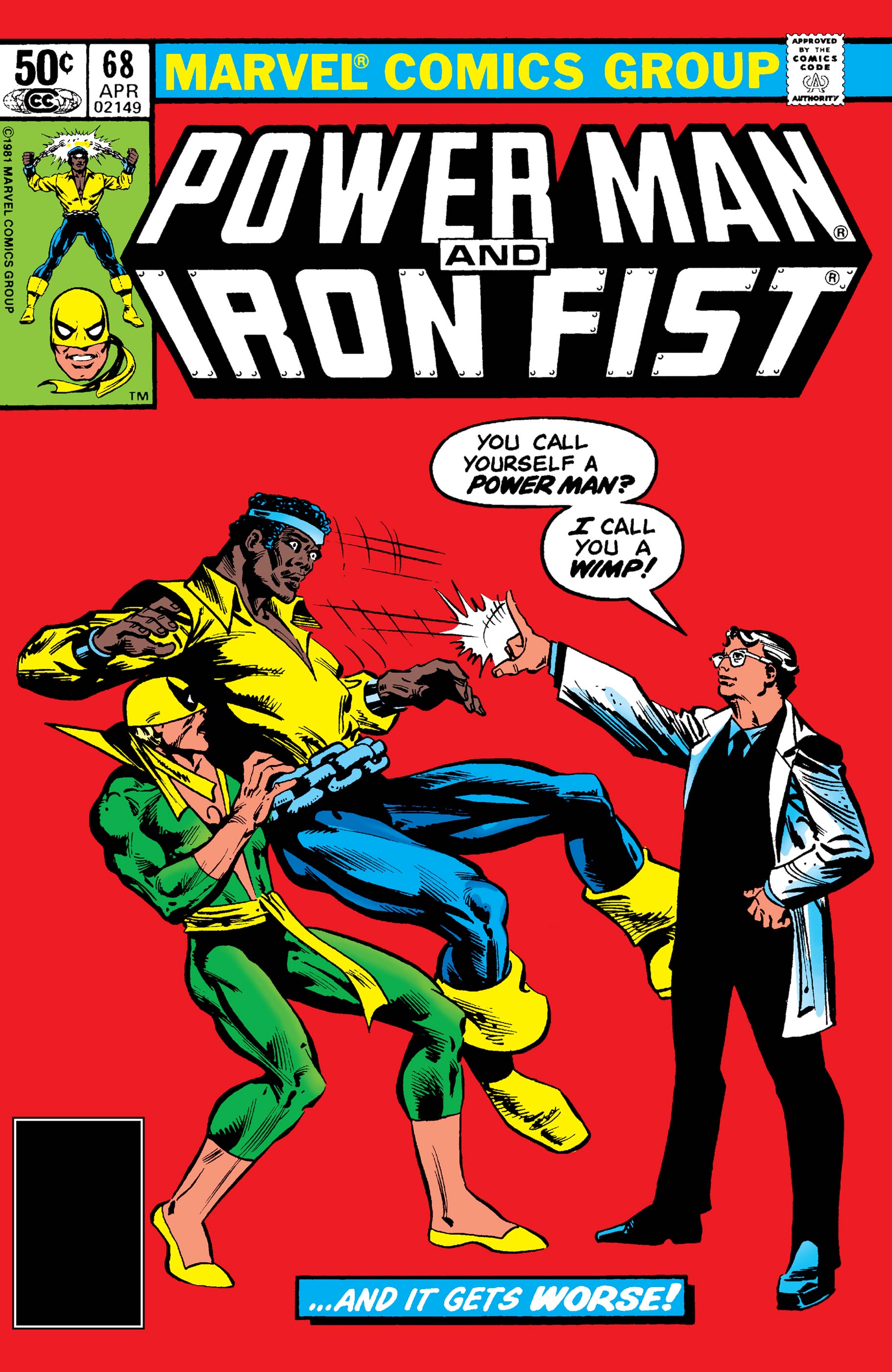 Power Man and Iron Fist #70 9.0