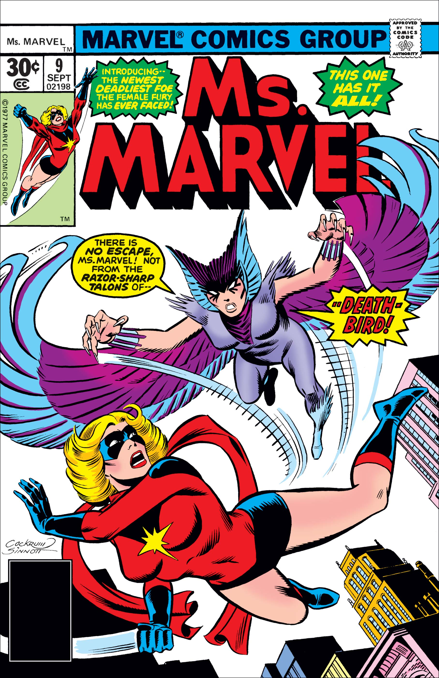 Ms. Marvel (1977) #9