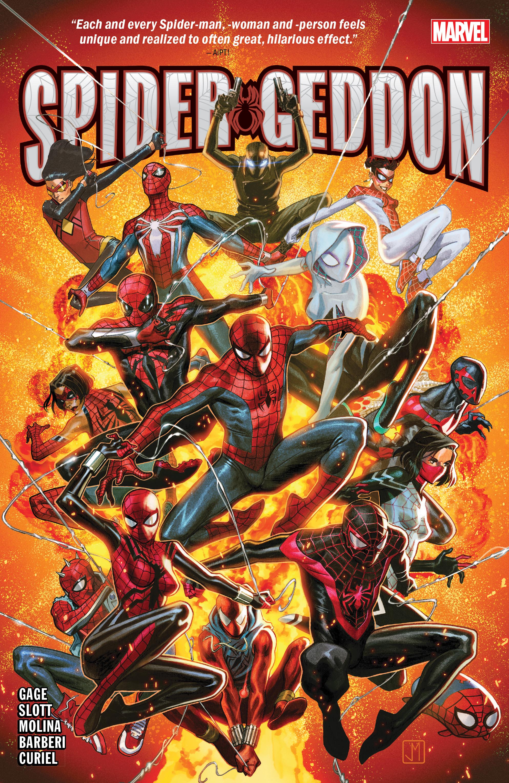 Spider geddon comic
