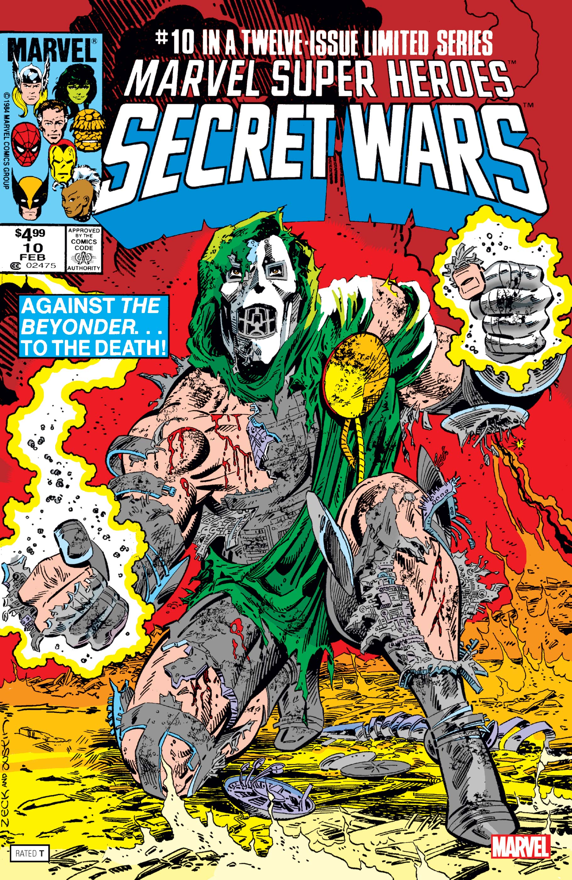 MARVEL SUPER HEROES SECRET WARS: FACSIMILE EDITION (2024) #10