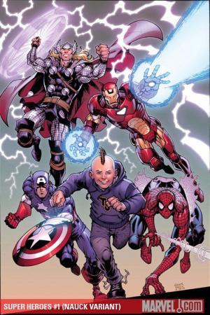 Marvel Adventures Super Heroes #1  (NAUCK VARIANT)