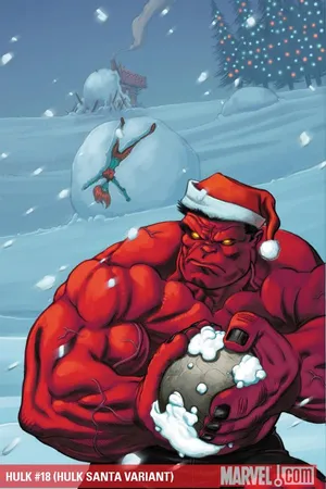 Hulk (2008) #18 (HULK SANTA VARIANT)