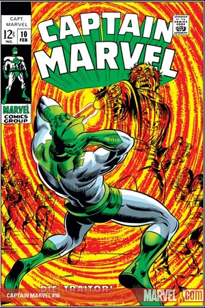 Captain Marvel (1968) #10