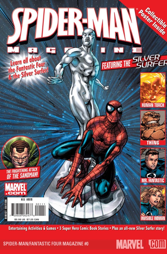 Spider-Man/Fantastic Four Magazine (2007) | Comic Issues | Spider-Man |  Marvel