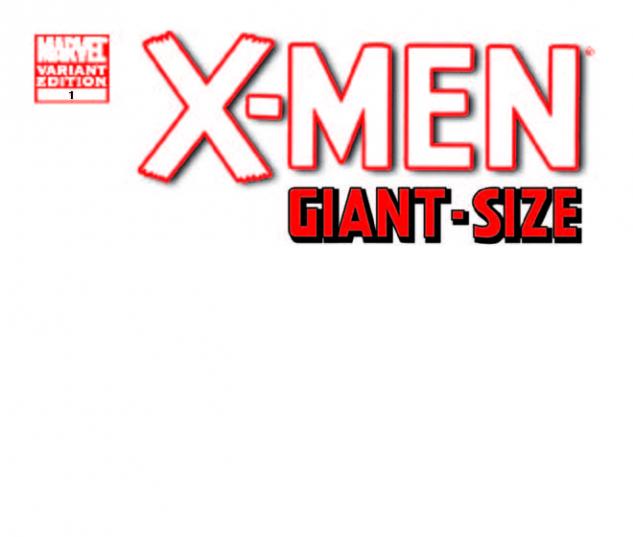 X-Men Giant-Size #1 Blank Variant